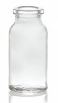 8 ml injectieflacon, helder, type 3 geblazen glas